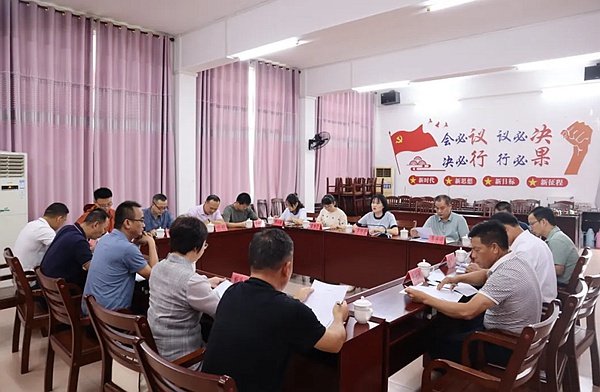 圖為紅渡鎮(zhèn)座談會現(xiàn)場