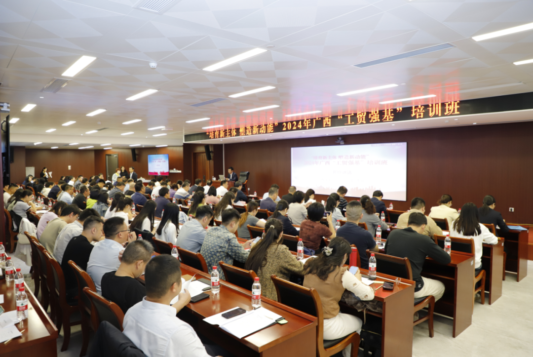 “培育新主體 塑造新動能”2024年廣西“工貿(mào)強基”培訓班舉辦