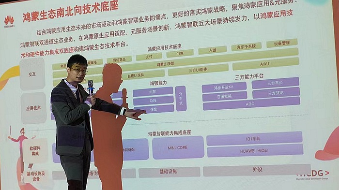 軟通動力鴻蒙生態(tài)應用技術專家邱飛虎