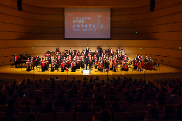 音樂會現(xiàn)場。廣西交響樂團供圖