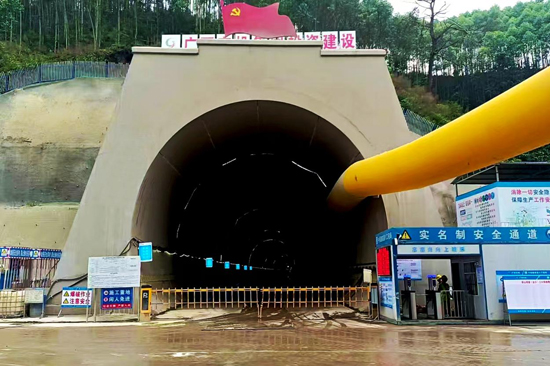 柳梧鐵路麗山隧道。阮宸雨攝