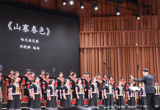 演出現(xiàn)場。桂林旅游學(xué)院供圖