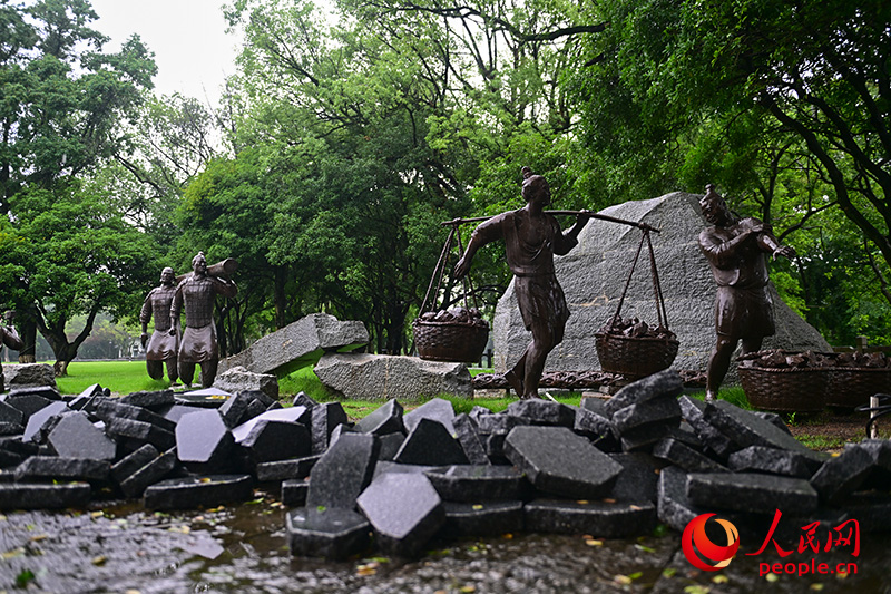 桂林靈渠水利風(fēng)景區(qū)。人民網(wǎng) 雷琦竣攝